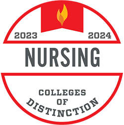 Colleges of Distinction Nursing award for 2023-2024