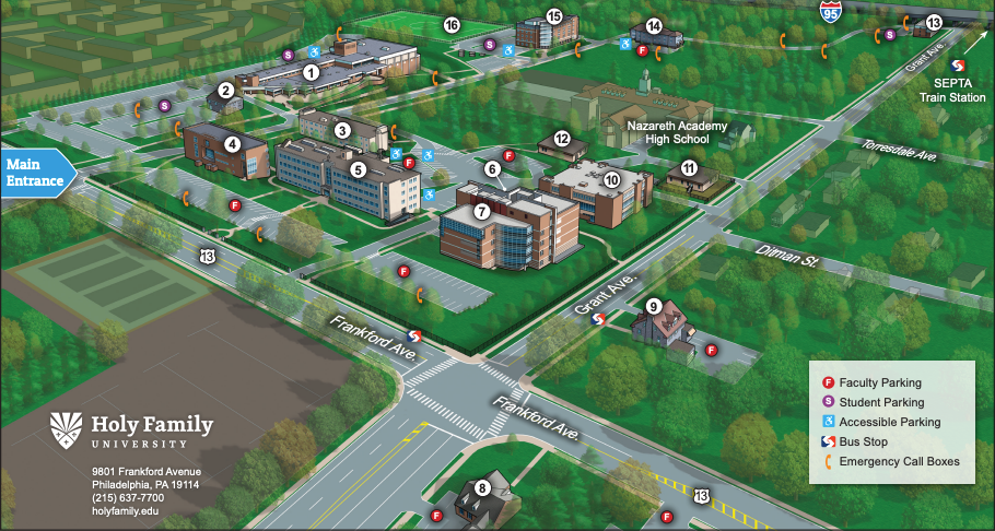 Campus Map banner