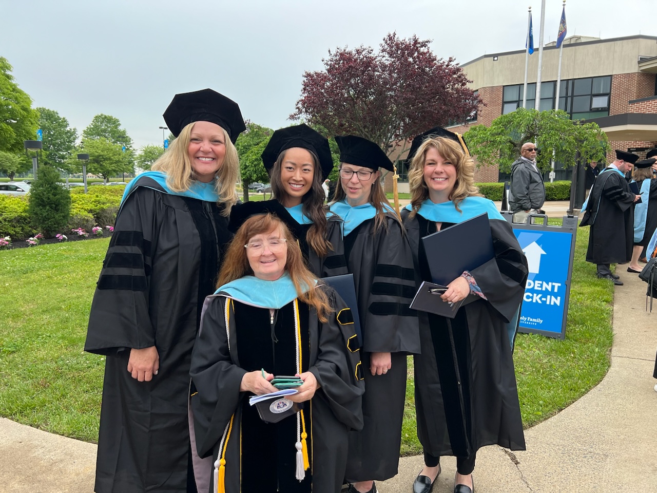 Group graduation photo