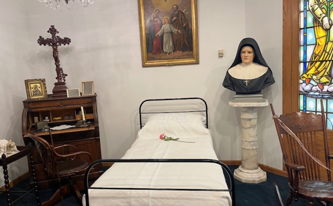 Display for Mother Foundress Frances Siedliska