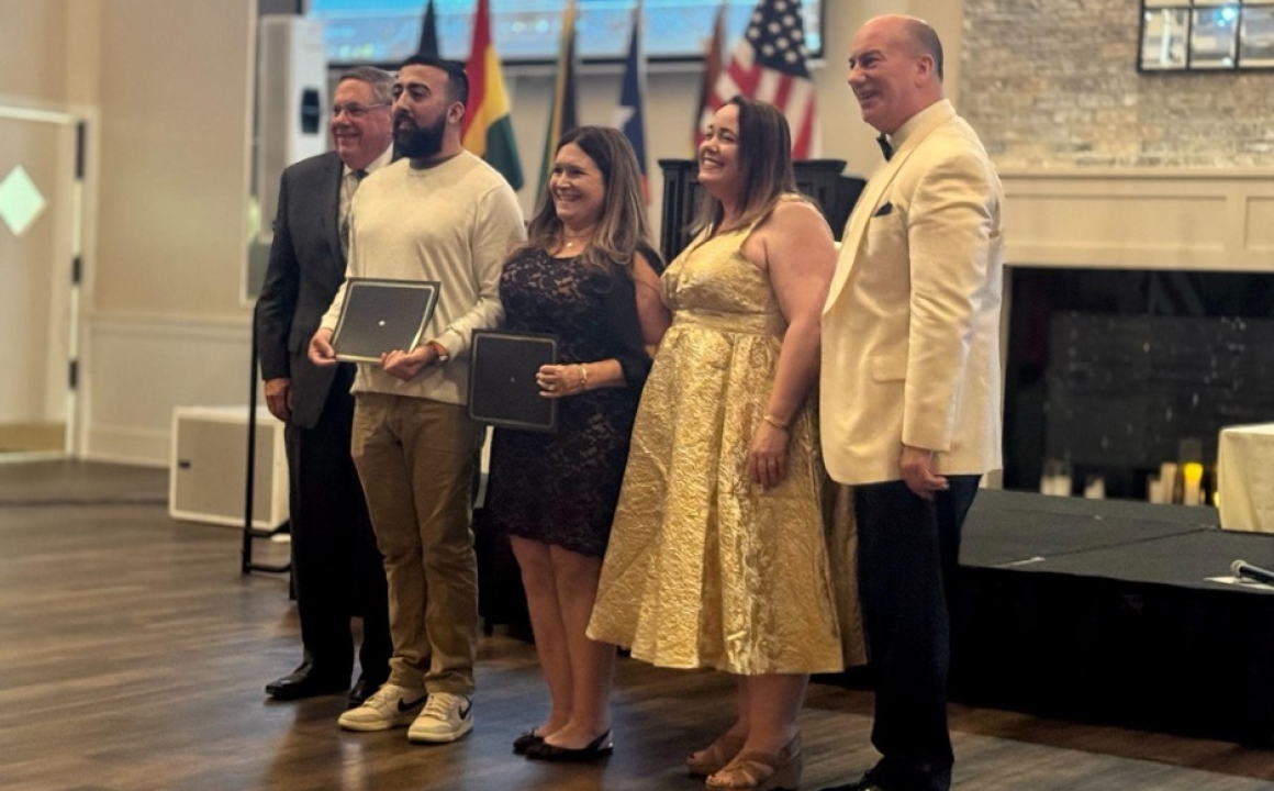 (From left to right: Thomas Baffuto, Matthew DelTorro, Patricia DiFalco, Andrea Resko, and Steve Cook)