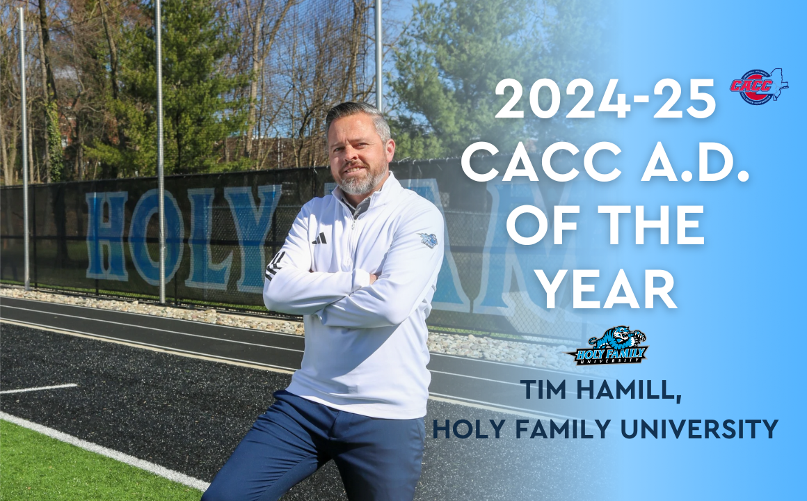 Tim Hamill CCAC A.D. of the Year 2024-25