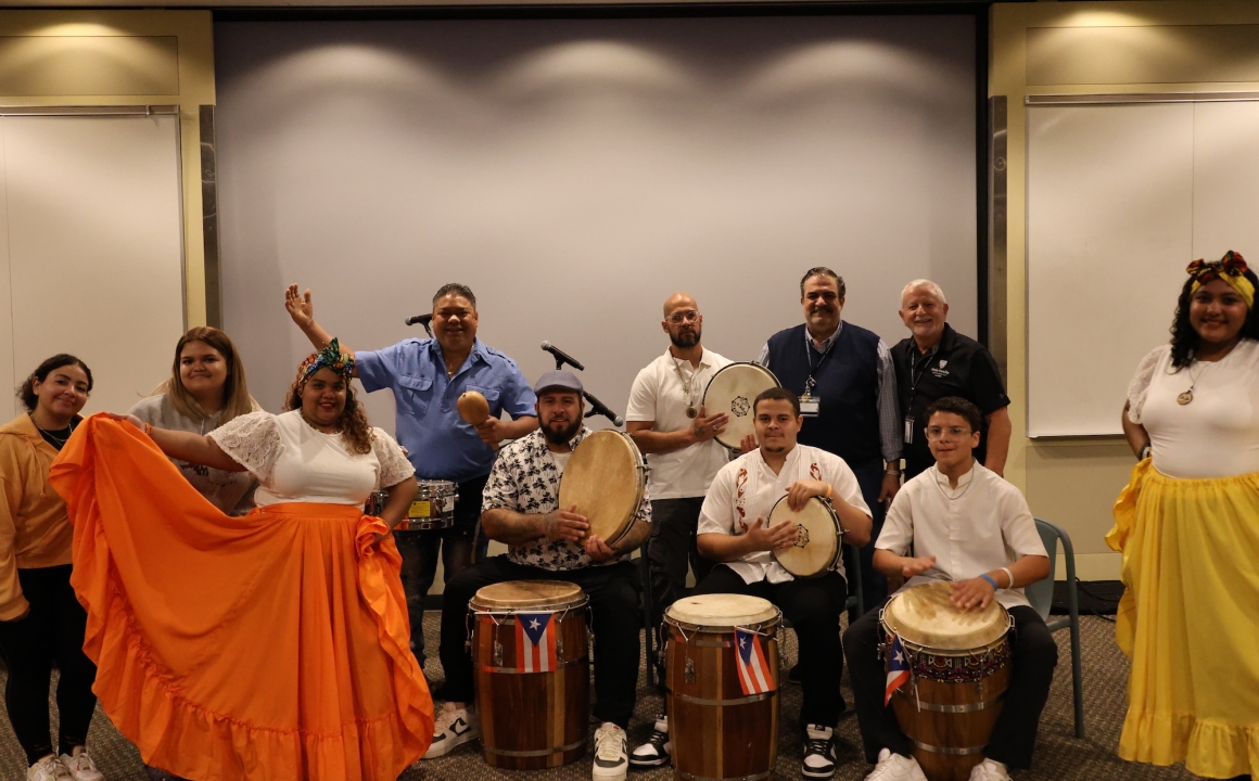 A concert performance by Los Bomberos de la Calle