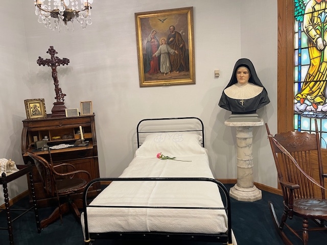 Display for Mother Foundress Frances Siedliska