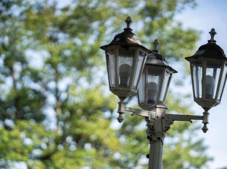 Lampposts on Main Campus