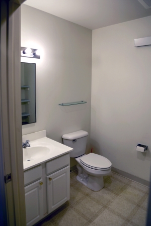 Delaney Hall Residence dorm private bathroom