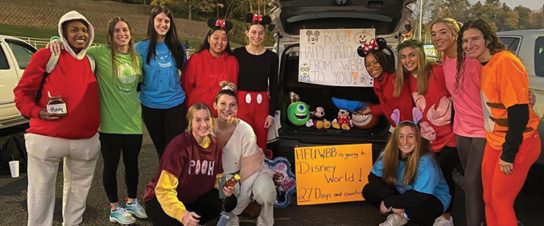 Holy Family Wins 2022-23 CACC Community Engagement Award for Trunk-or-Treat Event