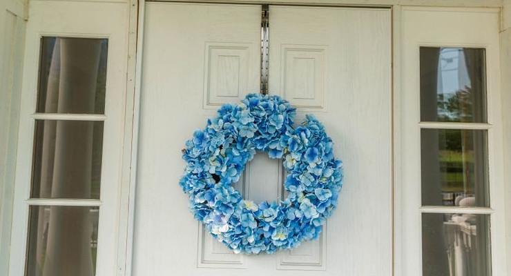 HFU floral wreath